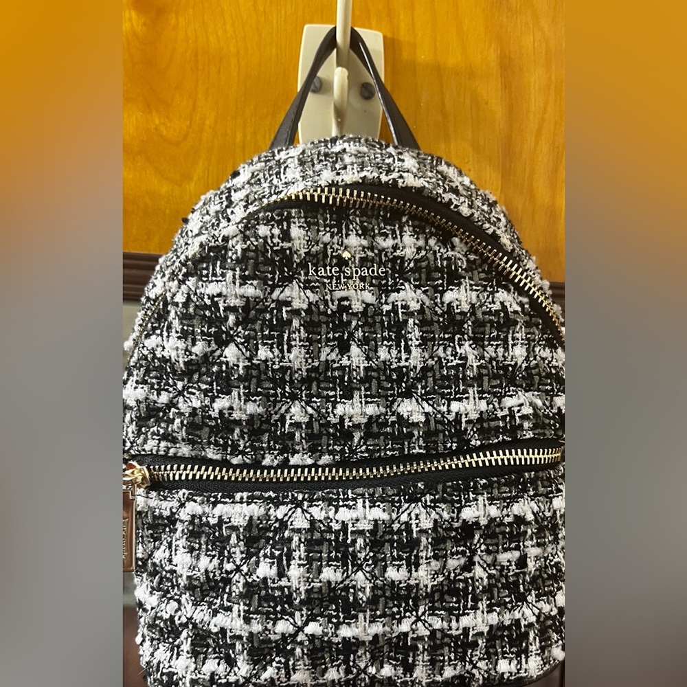 Kate Spade Twill Mini Convertible Backpack
